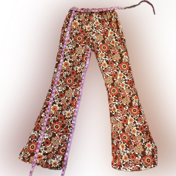 EUC Retro Funky Hippie Style Pamts - Picture 3 of 4